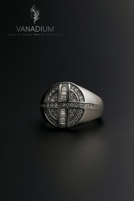 Vanadium 925: Royal Elegance Redefined Ring for him
