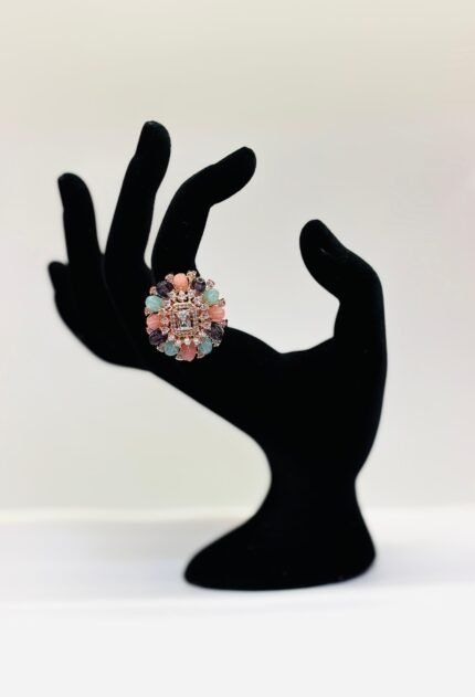 VANADIUM- Where Elegance Blooms – A Statement Ring That Speaks for Itself